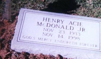 Henry Acie McDonald, Jr