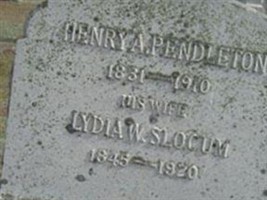 Henry Aldrich Pendleton Henry Aldrich Pendleton