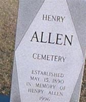 Henry Allen Cemetery