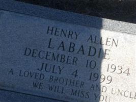 HENRY ALLEN LABADIE