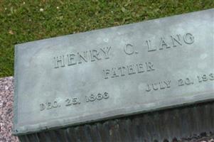 Henry C Lang