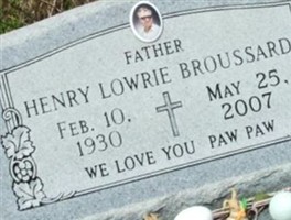 Henry L "Capt. Loree" Broussard, Sr Henry L "Capt. Loree" Broussard, Sr