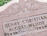 Henry Christian August Wehde