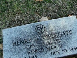 Henry D Applegate Henry D Applegate