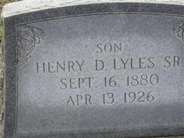 Henry D Lyles, Sr Henry D Lyles, Sr