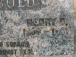 Henry D Tschabold
