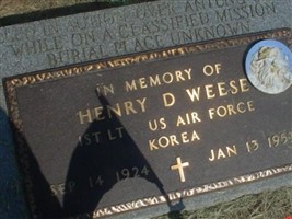Henry D Weese Henry D Weese