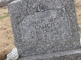 Henry Dee Calico
