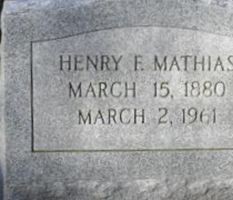 Henry E Mathias