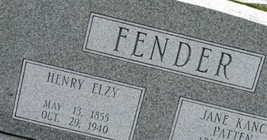 Henry Elzy Fender
