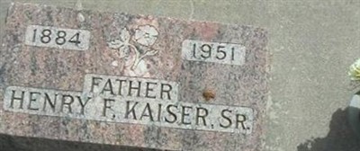 Henry F Kaiser, Sr
