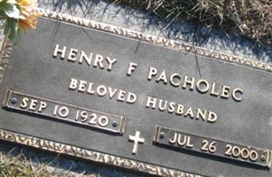 Henry F Pacholec Henry F Pacholec
