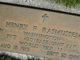 Henry F Rasmussen
