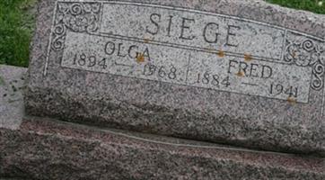 Henry Frederic "Fred" Siege