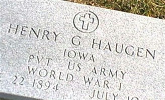 Henry G Haugen
