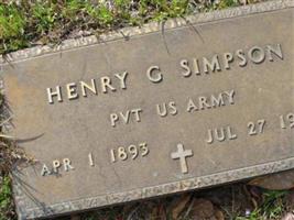 Henry G Simpson