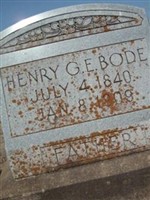 Henry G. E. Bode Henry G. E. Bode