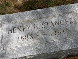 Henry Gerrit Stander Henry Gerrit Stander
