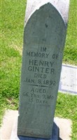 Henry Ginter Henry Ginter