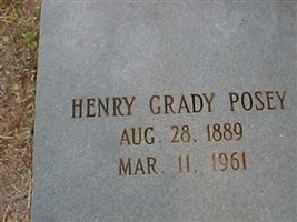 Henry Grady Posey