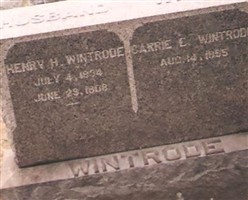 Henry H Wintrode Henry H Wintrode