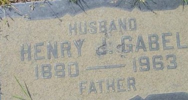 Henry J. Gabel Henry J. Gabel