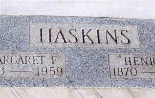 Henry Jabus Haskins Henry Jabus Haskins