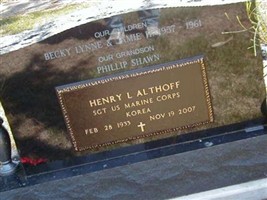 Henry L "Doc" Althoff