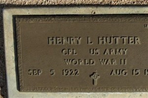 Henry L Hutter Henry L Hutter