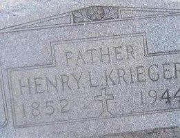 Henry L Krieger Henry L Krieger