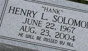 Henry L Solomon Henry L Solomon