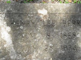 Henry Lee Berry