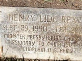 Henry Lide Reaves Henry Lide Reaves