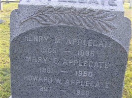 Henry M Applegate Henry M Applegate