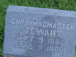Henry MacMaster Stewart