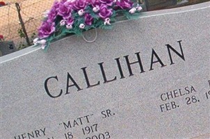Henry "Matt" Callihan, Sr