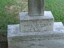 Henry Mauger London, Jr Henry Mauger London, Jr