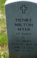Henry Milton Myer Henry Milton Myer