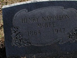 Henry Napolean McBee Henry Napolean McBee
