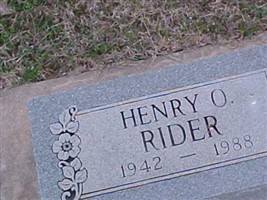 Henry O. Rider