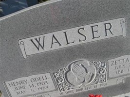 Henry Odell Walser Henry Odell Walser