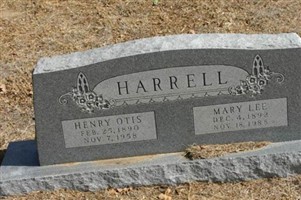 Henry Otis Harrell Henry Otis Harrell