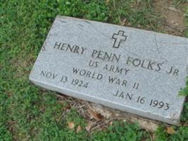 Henry Penn Folks, Jr