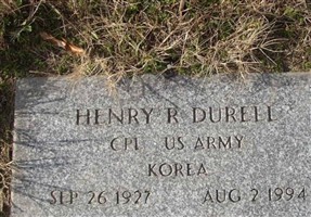 Henry R Durell