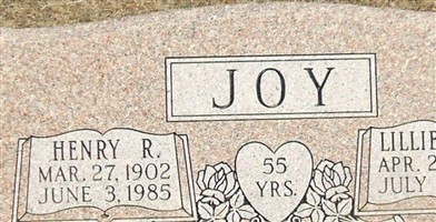 Henry R Joy Henry R Joy
