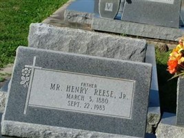 Henry Reese, Jr