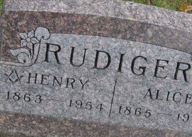 Henry Rudiger Henry Rudiger