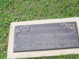 Henry (Shad) Zanders Henry (Shad) Zanders