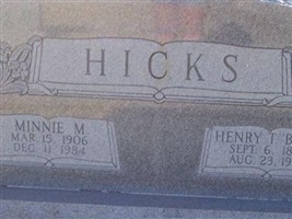 Henry T "Boss" Hicks