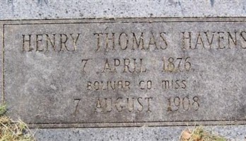 Henry Thomas Havens Henry Thomas Havens